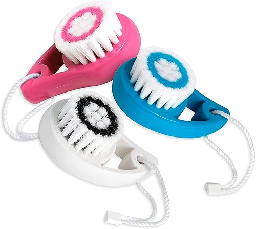 Epicurean Beauty Mini cepillo facial manual suave (blanco)