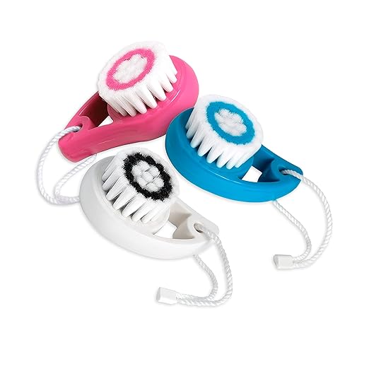 Exfoliating Cleansing Face Brush Mini Manual Facial Scrubber Cleanser