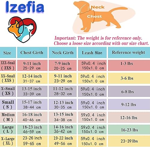 Miniatura 2 de Juego de arnés y correa para perro con correa para el pecho para mascotas, arnés reflectante ajustable para perro pequeño, mediano, gato, rosa, S