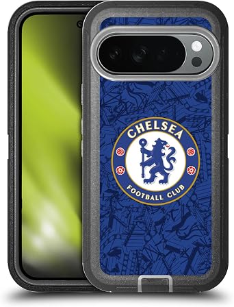 Head Case Designs Officially Licensed Chelsea Football Club Home 2019/20 Kit Ultra-Armoured Shockproof Case [Military Grade Protection] Compatible with Google Pixel 10
