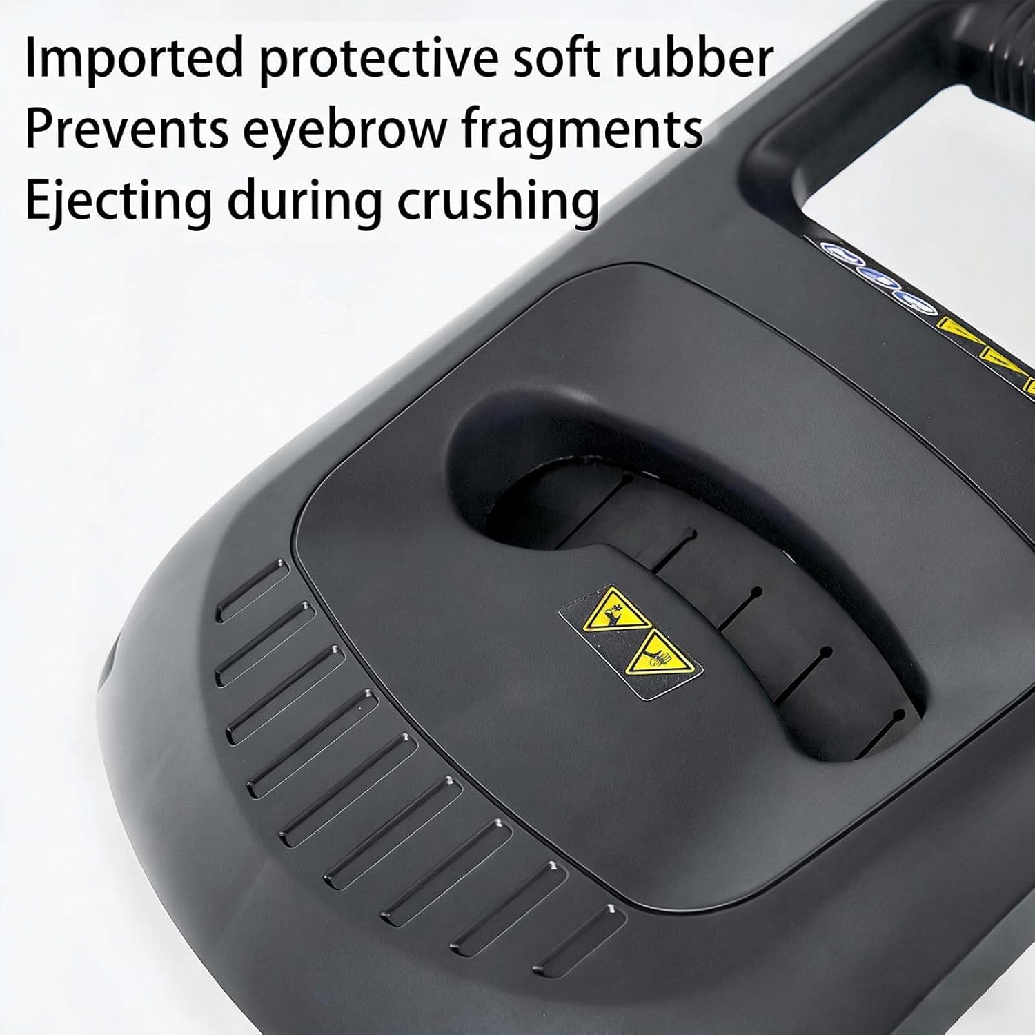 Electric Wood Chipper, Portable Garden Shredder with Wheels, Double Sided Blade System for Gardeners, Lawns, Outdoor Gardening, and Forestry Workers White