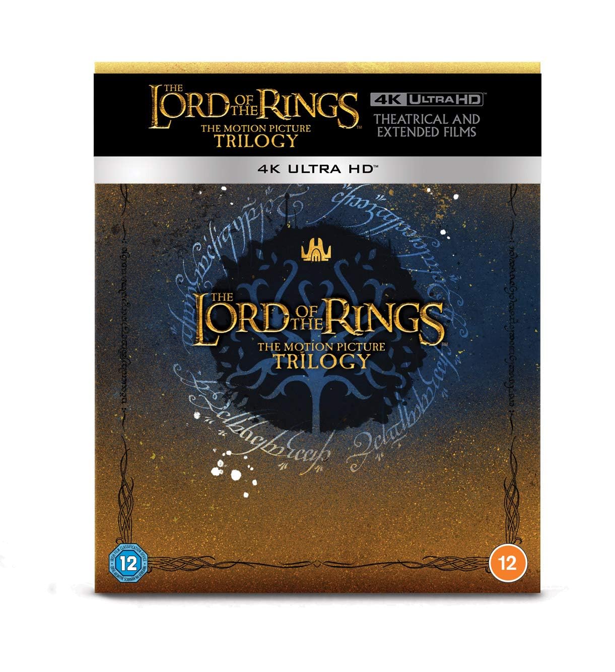 The Lоrd of the Rings: The Motion Picture Trilogy (Limited Edition, SteelBook) Extended & Theatrical Editions [9-Disc Set] [4K UHD + Blu-ray] [Region Free]