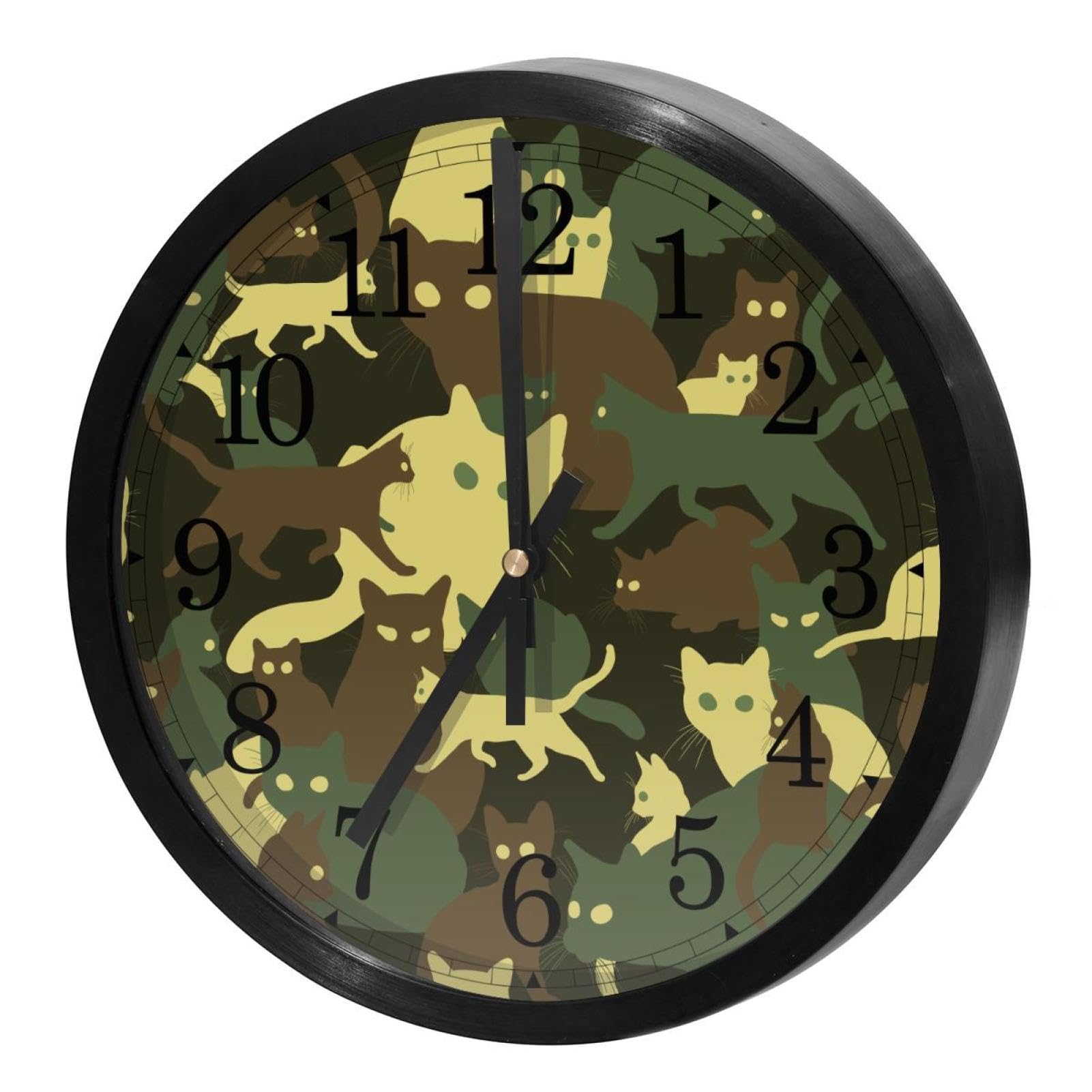 Horloge murale motif chats pour égayer la maison et la cuisine