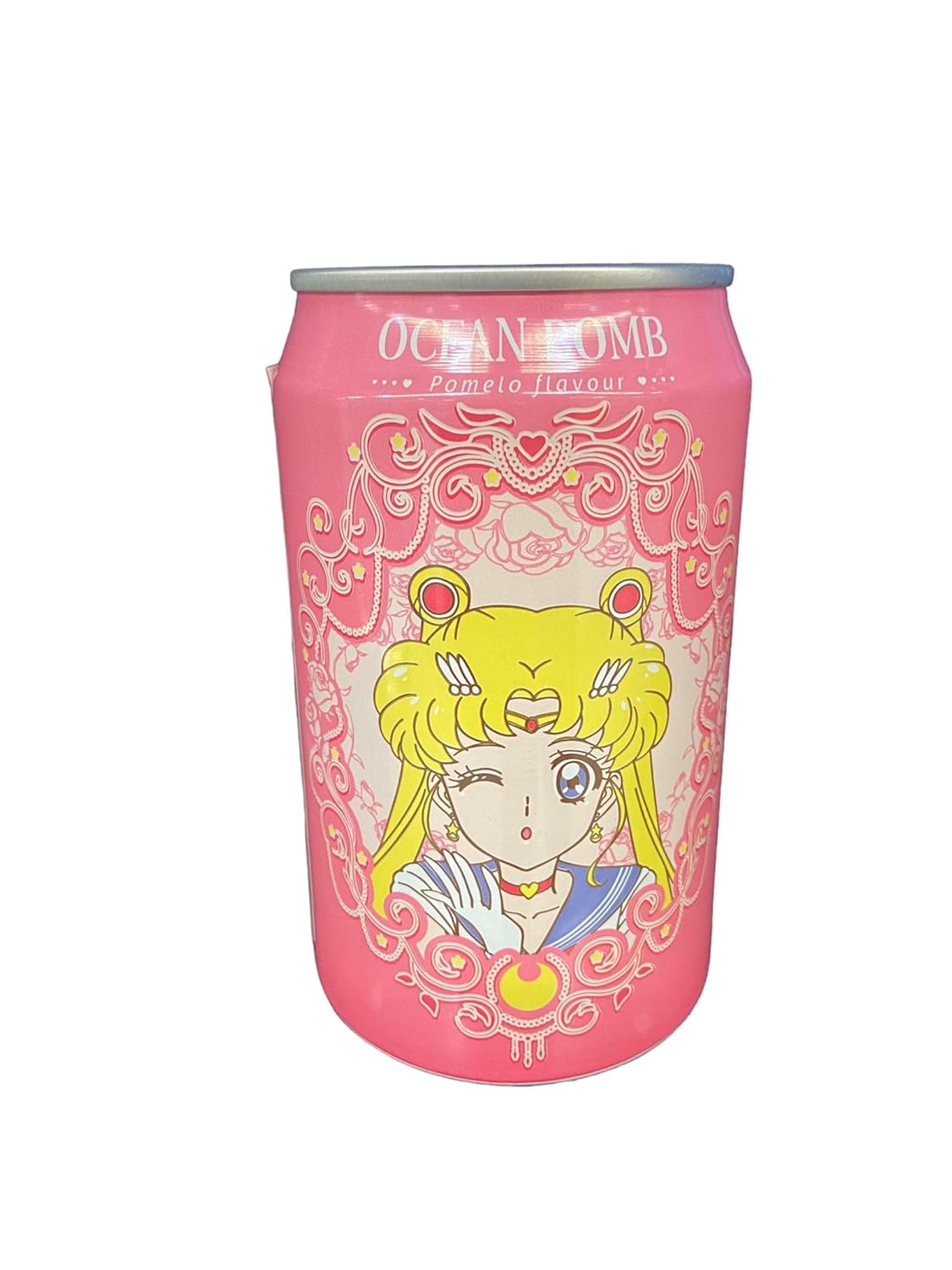 Ocean Bomb Sailor Moon Pomelo Flavor Soda Sparkling Water