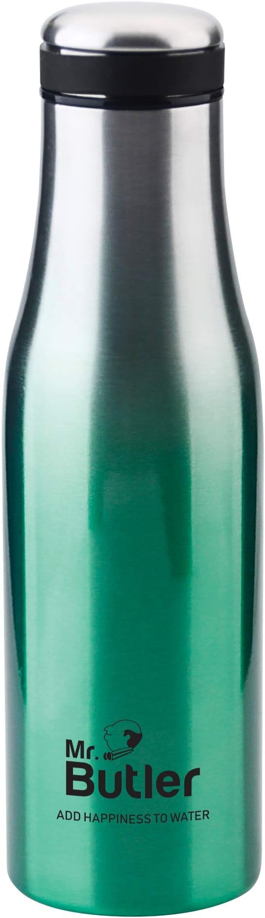 Mr. Butler Thermosteel Bottle 500ml Duet, Vacuum Insulated, Cold/Hot