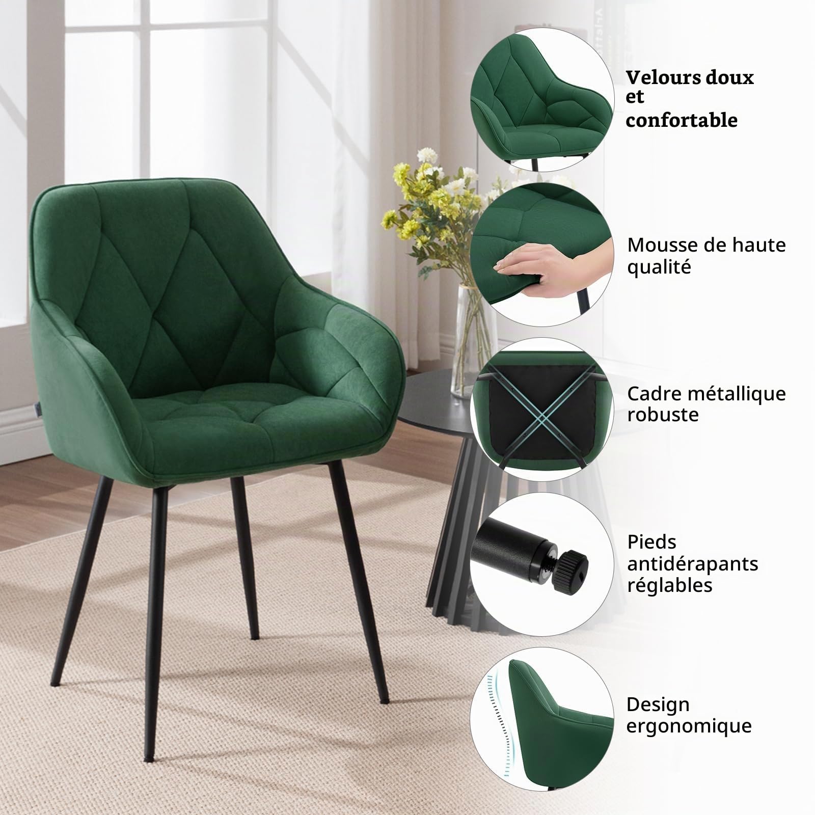 WOLTU Chaise de Camping Fauteuil de Pêche Pliable avec Appui-tête, Porte-gobelet, Poche de Rangement, Sac de Transport pour Randonnée, Pique-Nique, Charge 150 kg, Gris