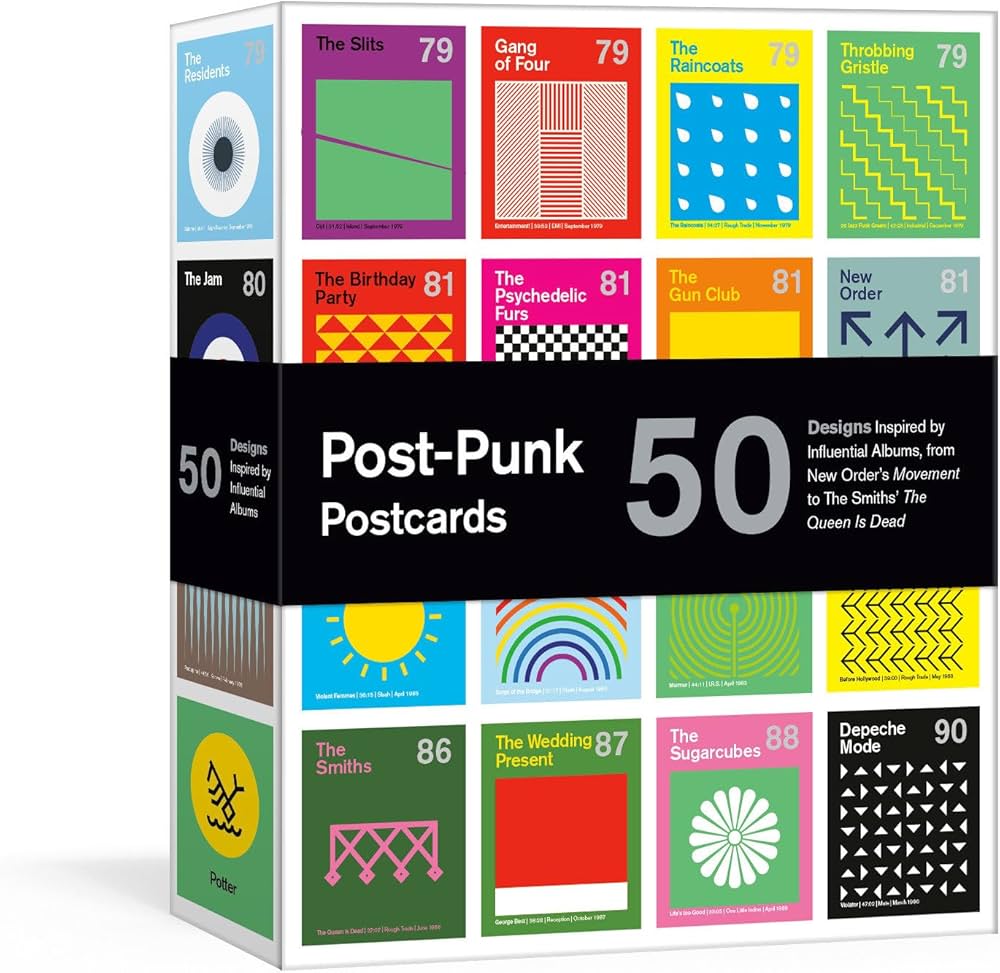 Post-Punk Postcards: 50 Designs Inspired by Influential Albums