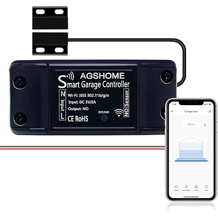 Smart Life Tuya Garage Door Opener Wifi Or Zigbee Wireless Control RF433 Timer Schedule Alexa Google Assistant Compatible - View #2