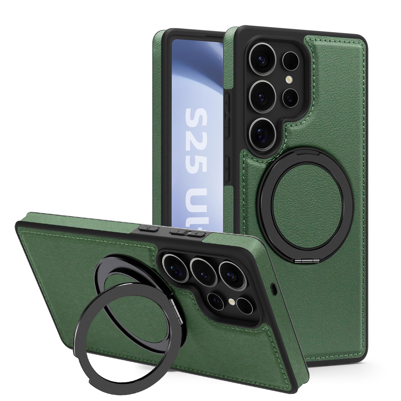 Coque Samsung Galaxy S26+ avec anneau de support style professionnel
