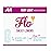 Flo - Daily Liners (44 Pack) Very Light Flow - Wrapped, Ultra-Thin - Natural, Absorbent, Soft & Breathable - Made with Organic Bamboo - Panty Liners for Women - Fragrance Free - Vegan & Cruelty Free
