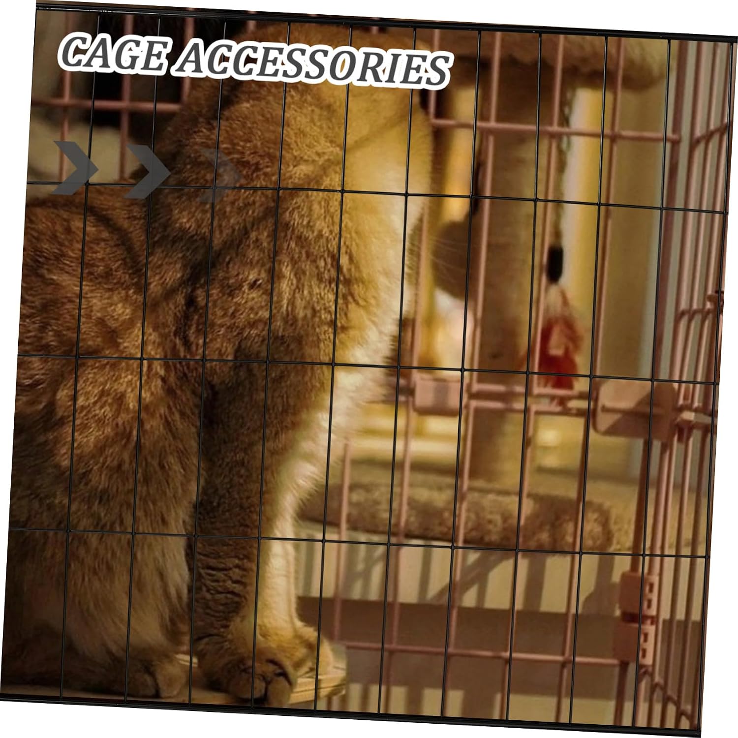 Replacement Pet Cage Door Assemble Dog Gate Panel for Easy Access Suitable for Cat Cages Dog Fences Mesh Design for Safety and Control