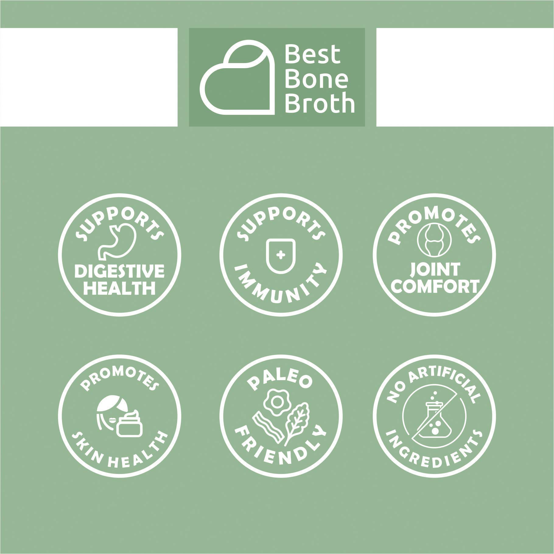 Best Beef Bone Broth Concentrate Turmeric Flavor pure liquid collagen