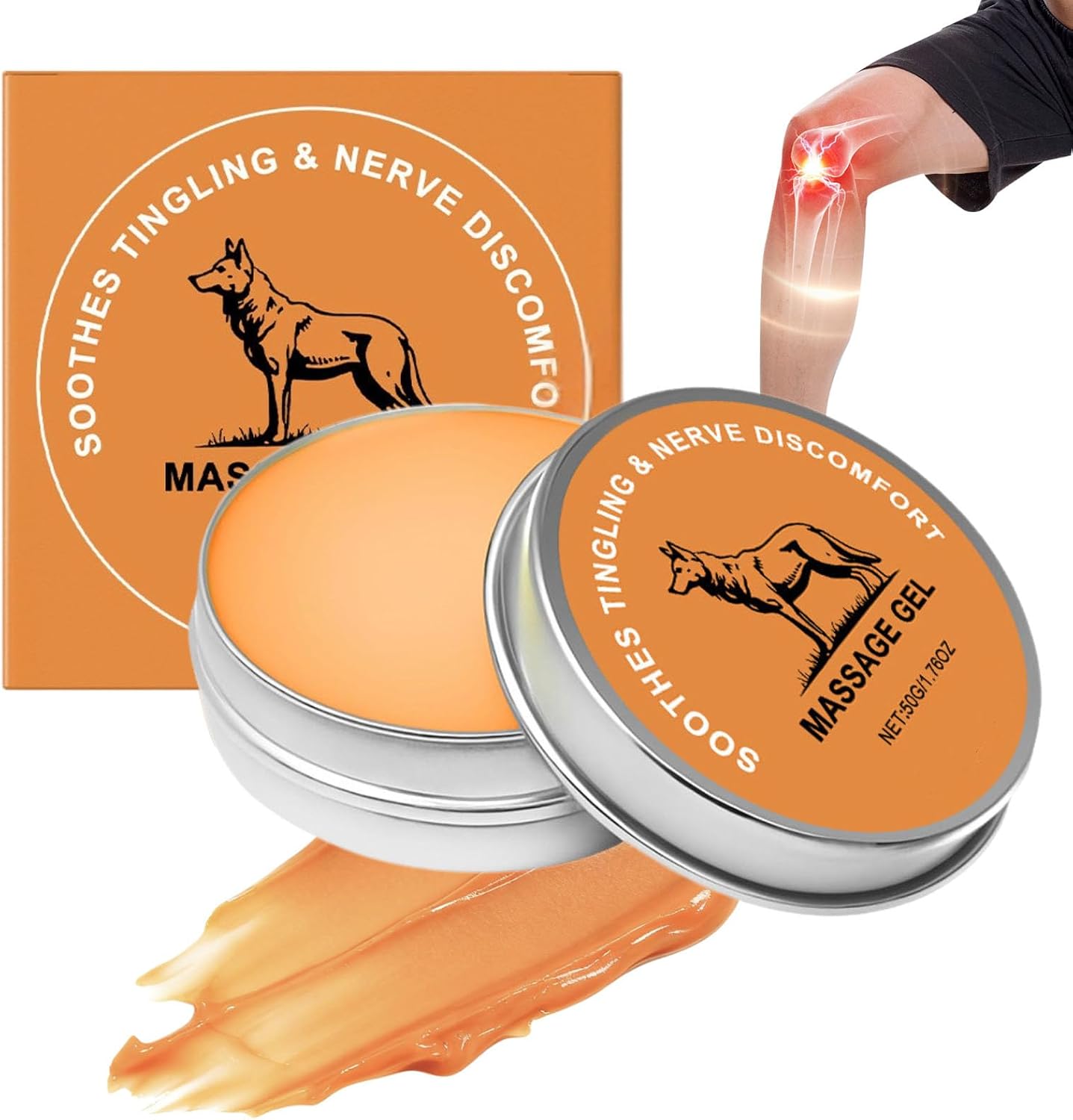 Ther-awo-lf Ne-uro Balm - The-raw-olf Relief Balm - Joint Care Soothing Cream - Nerve Relief Balm - Joint & Muscle Soothing Cream - Herbal Body Cooling Soothing Ointment