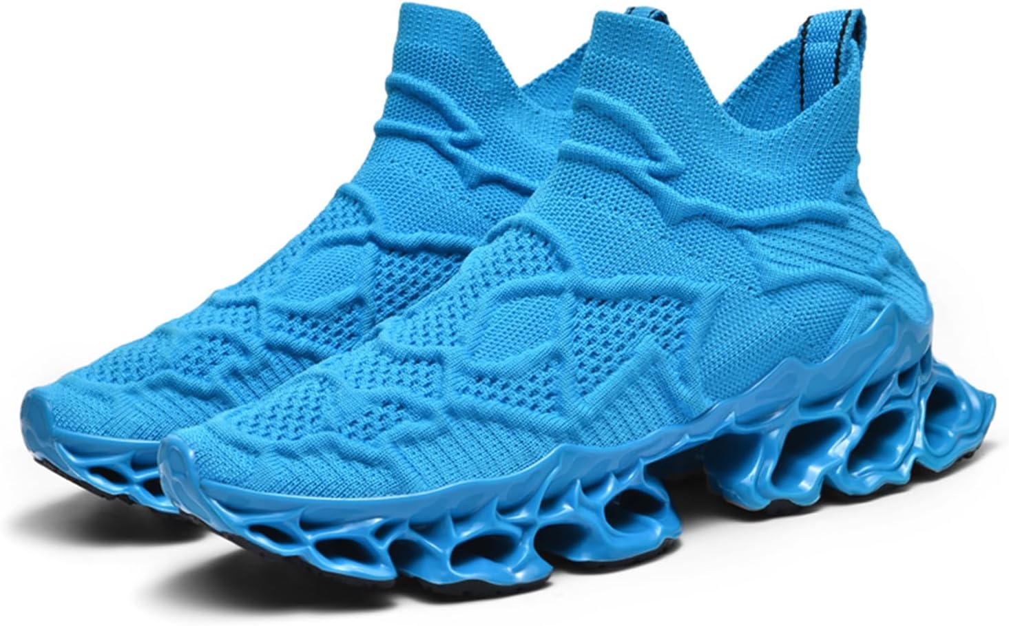 Mens Slip on Loafers Walking Tennis Shoes Laceless Running Blade Sneakers Mesh Trail Jogging Casual Athletic