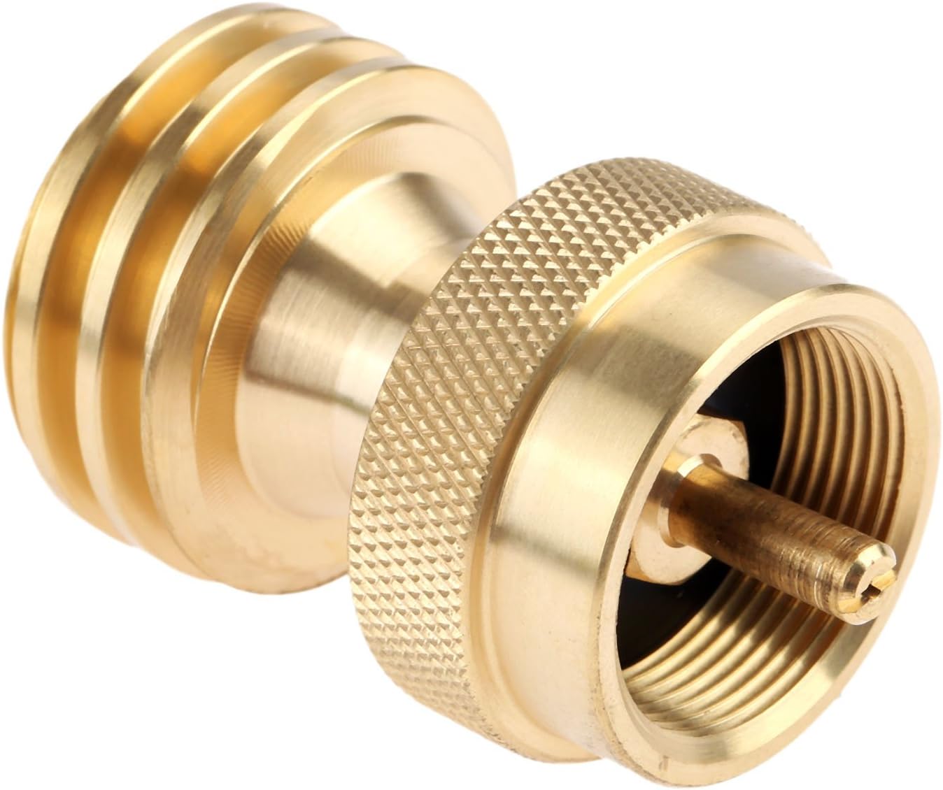 Mtsooning Steak Saver Adapter Converter 1 LB Propane Gas Grill Adapter