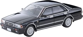 TOMYTEC 337881 Tomica Limited Vintage Neo 1/64 LV-N368a Nissan Cedric HT V20 Twin Cam Turbo, Grand Turismo, Black SV, 90-Year Complete Product