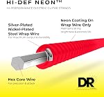 DR Hi-Def Neon Red Electric Heavy Strings (NRE11)