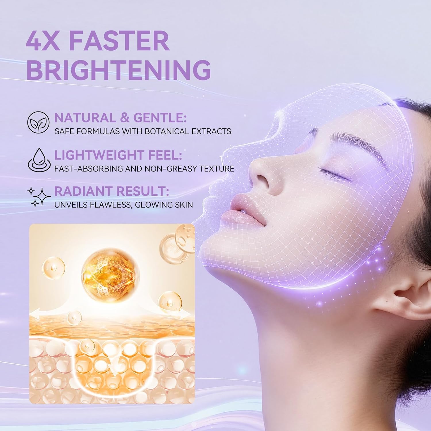 Dark Spot Remover for Face,Dark Spot Corrector Serum for Age Spot Sun Spot Freckles Melasma Brown Spot Skin Care Repair Cream for All Skin Types 1.7FLOZ