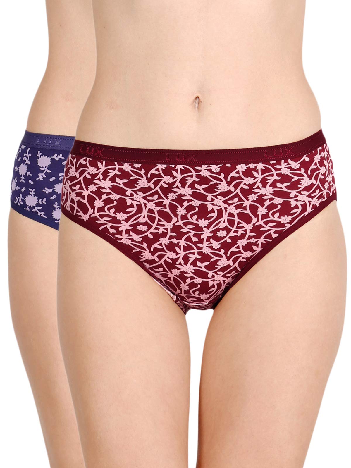 lux cozi Women's Cotton Hipster Panties (Pack of 2)-picture-28