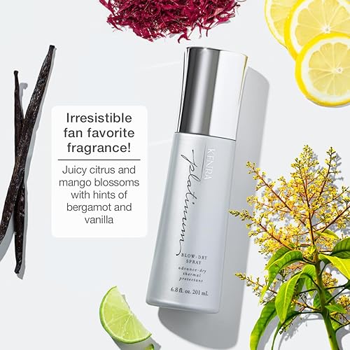 Miniatura 4 de Kenra Platinum - Spray de secado por soplado  Protector de calor que ahorra tiempo  Desenreda, suaviza y suaviza  Elimina el encrespamiento y