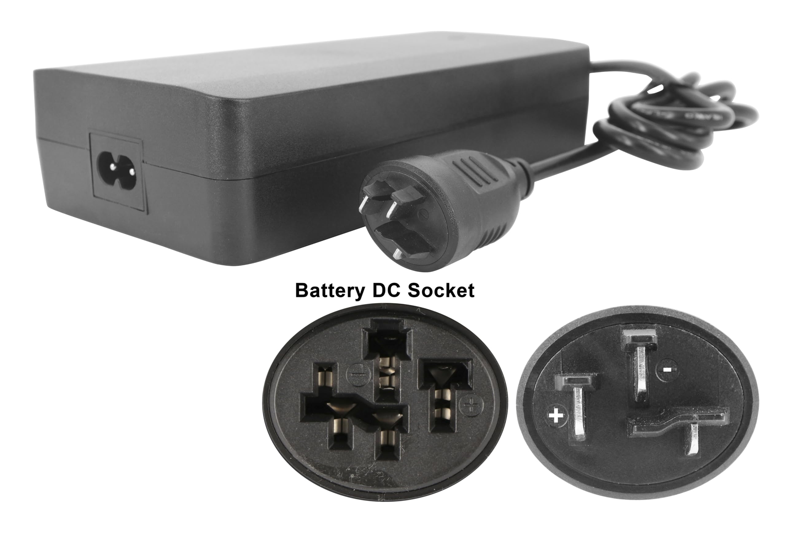 PowerSmart Caricatore da 42 V 2 A per batteria da 36 V 0 275 007 534, 0 275 007 536, 0 275 007 539, 0 275 007 547, 0 275 007 549, 0 27 510. 0 275 007 512, 0 275 007 514