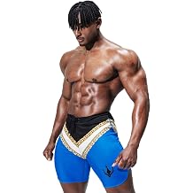 FIED Mens Physique Board Shorts 15 Competition Fit Quick Dry Stretch Bodybuilding Trunks Jealousy