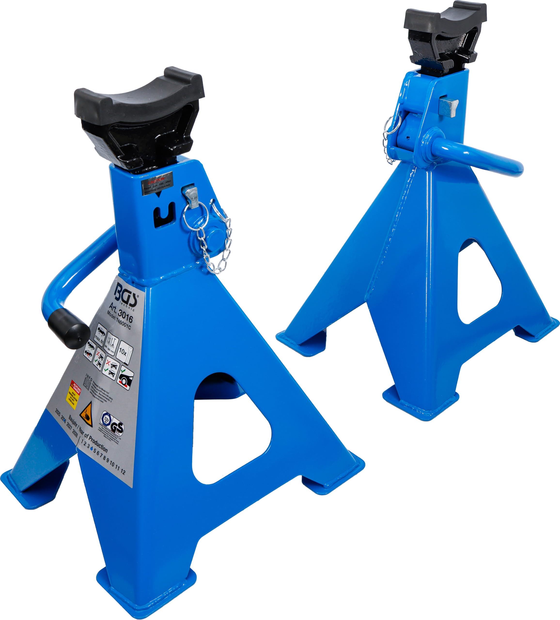 BGS 3016 | Cavalletti | carico 6000 kg / coppia | corsa 382 - 600 mm | 1 coppia