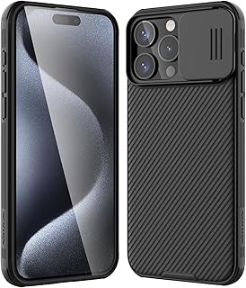 Capa Anti Impacto Nillkin Modelo CamShield Pro Compatível com iPhone 15 Pro - Preto