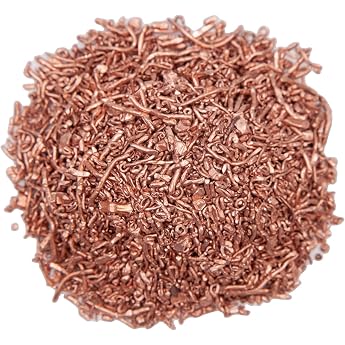 Copper Granules 99.9% Pure Copper Cu Element 29 Purity Recycled 1000 g 1 kg