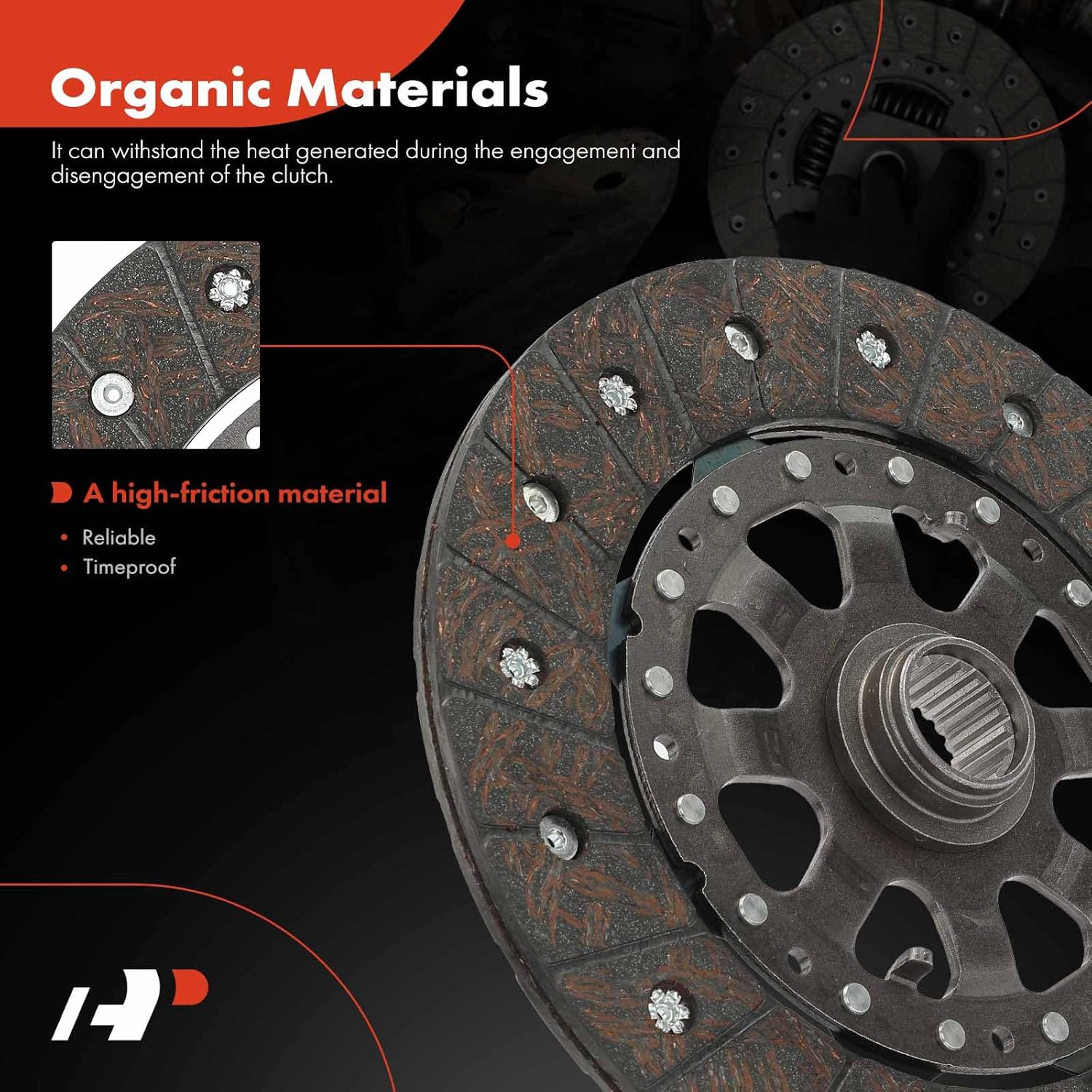 A-Premium Transmission Clutch Kit Compatible with BMW 323i 2006-2011, 325Ci 2004-2005, 325i 2004-2005, 328i 2007-2013, 328i xDrive 2009 2011, 528i 2008-2010, 128i 2008-2013, Z4 2003-2004, 2.5L 3.0L