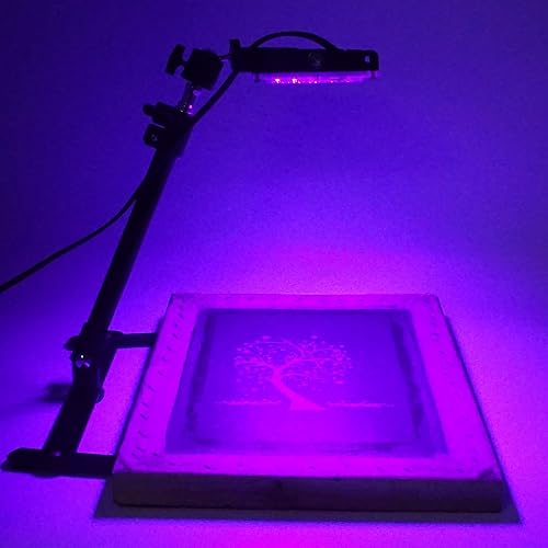 Miniatura 2 de Unidad de exposición LED de 30 W para serigrafía, soporte de luz de exposición de exposición de pantalla UV Dorhui para kit de impresión de