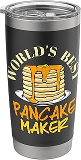 World's Best Pancake Maker - Kids Pancakes Stainless Steel Insulated Tumbler