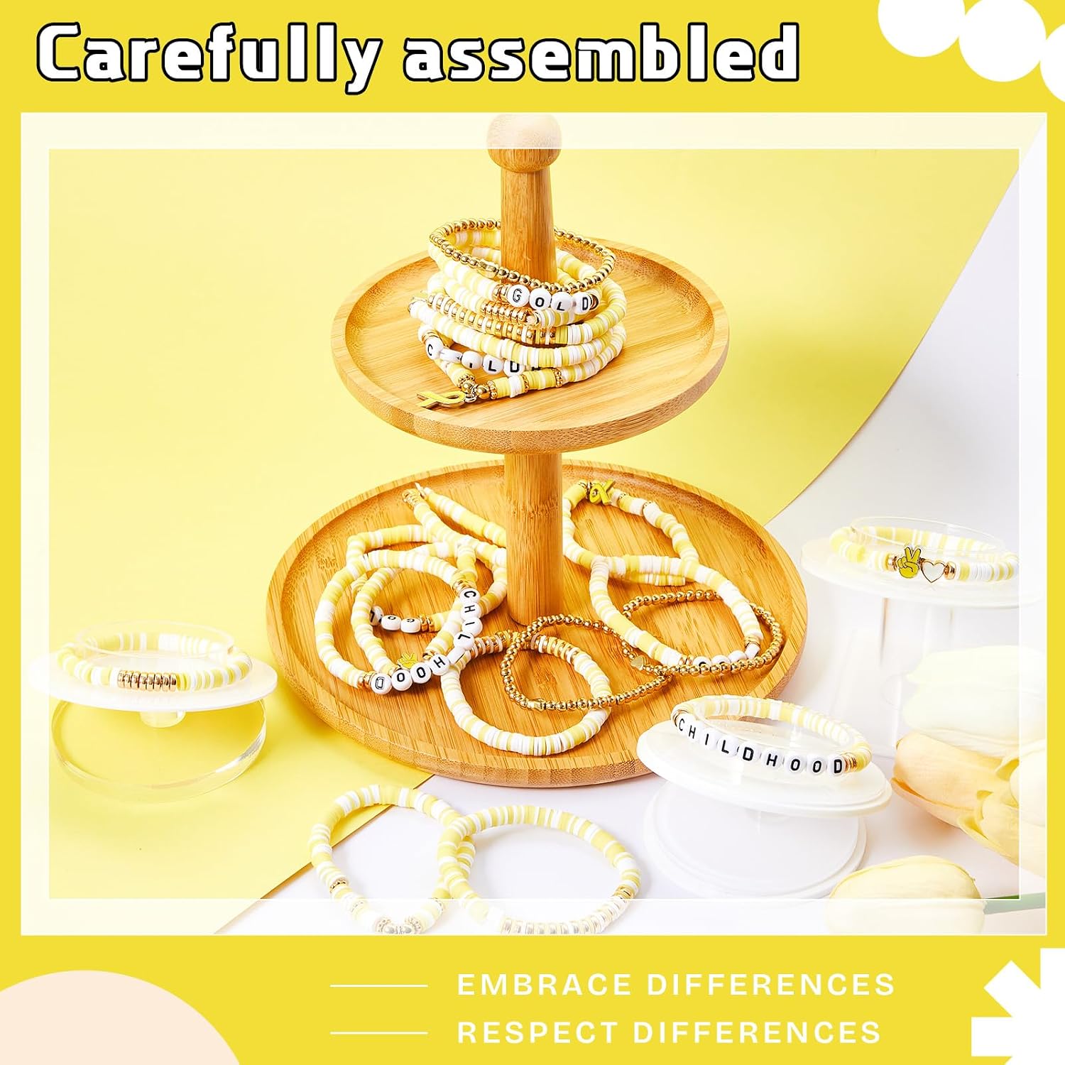 Huquary 28 Pcs Cancer Awareness Items Bracelet Bulk