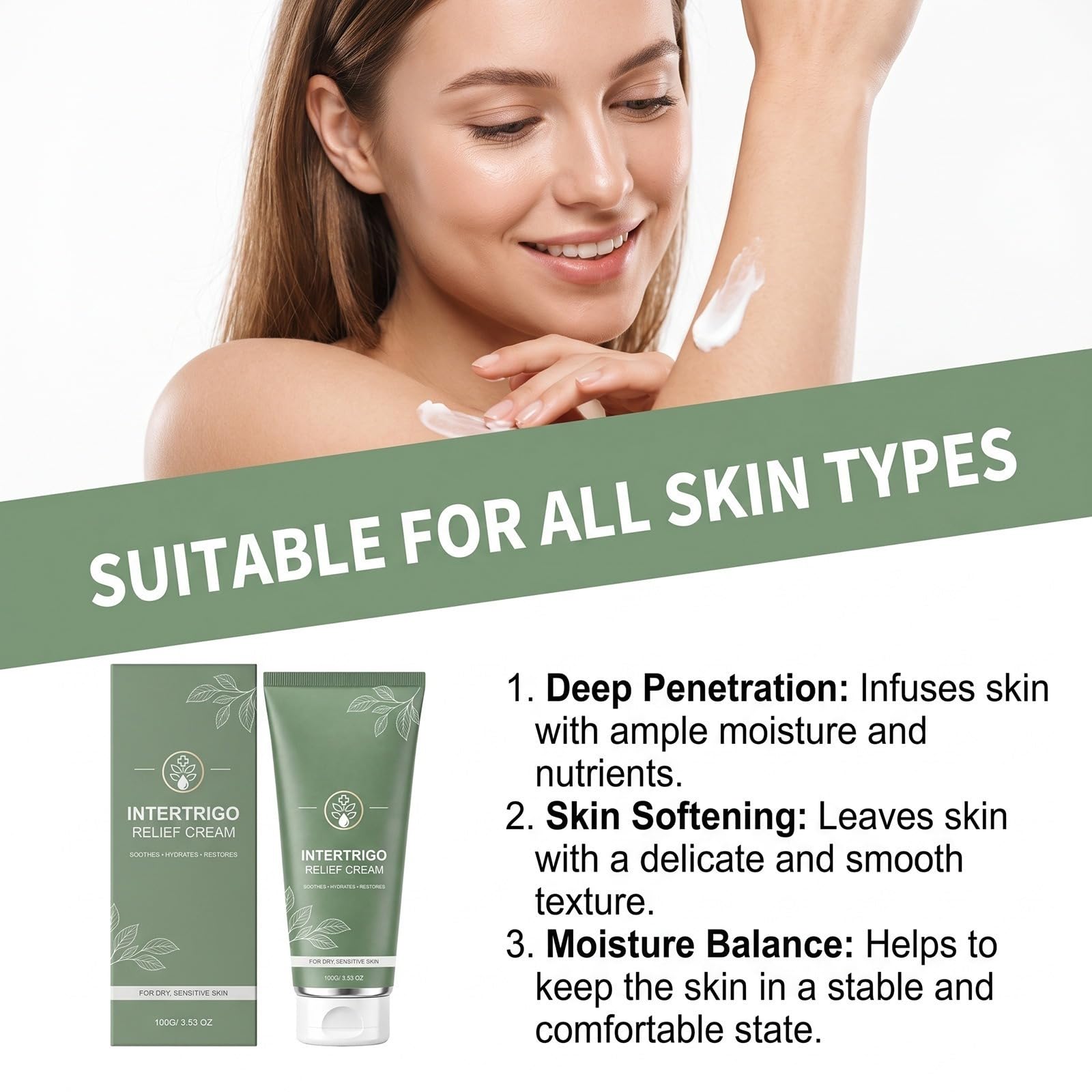 CrèMe Anti-Frottement — PréVient Irritations CutanéEs ; RéDuit Frottements