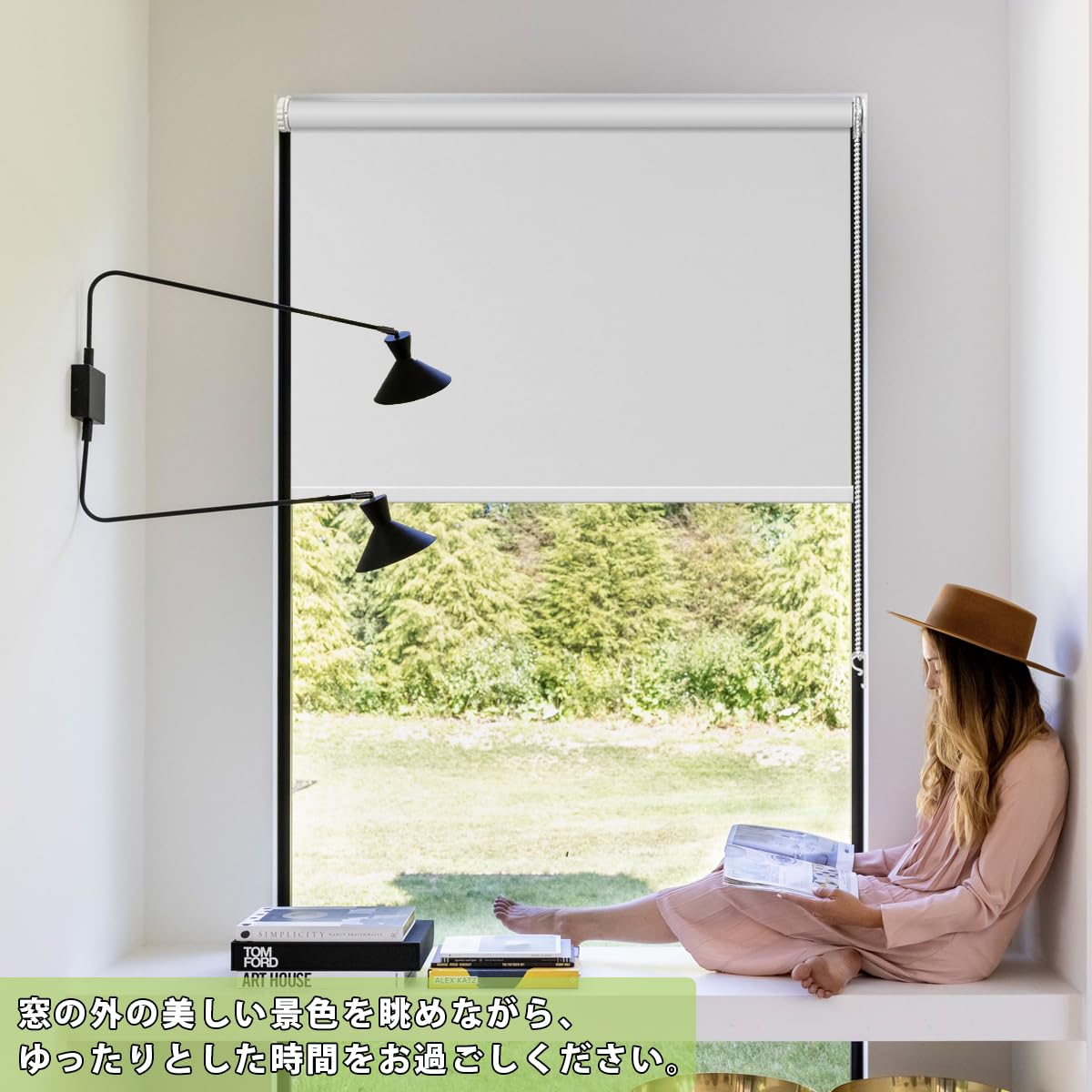 FHSBlinds ロールスクリーン ロールカーテン Amazon｜FHSBlinds ロールスクリーン 突っ張り式 FHSBlinds ロール