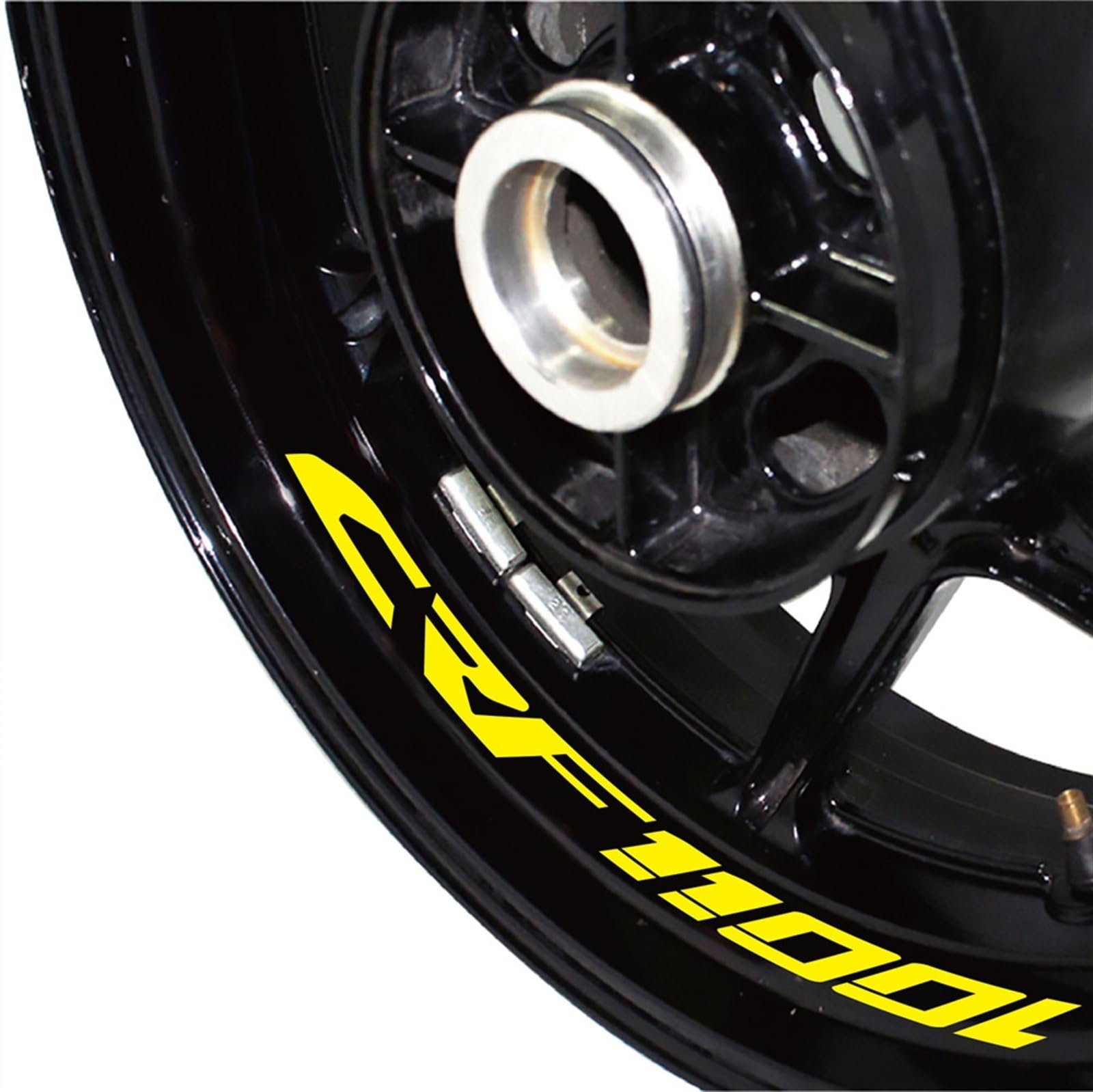 Motorcycle Wheel Stickers for Africa-Twin CRF1100L Crf 1100l Decorated Reflective Decals Case Waterproof Decorative(Color9)