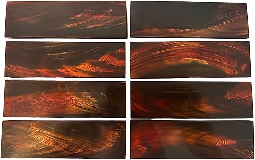 Miniatura 2 de Básculas de cuerno de búfalo  Juego de 2 básculas con mango de cuchillo de 5 pulgadas para hacer cuchillos  Recurso de manualidades personalizado de