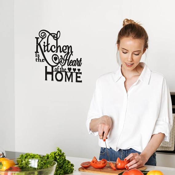 Kitchen Wall Decor, Heart of the Home Sign