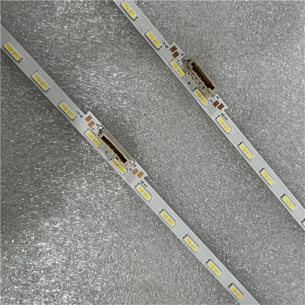 Tira de LED Compatible Fit For Samsung BN96-52595A UE55AU8002K UE55AU8005K UN55AU8000 UN55AU9000 UN55AU8200 UE55AU9079 UE55AU9070 UE55AU9000(Kit 2 PCS For 1 TV)