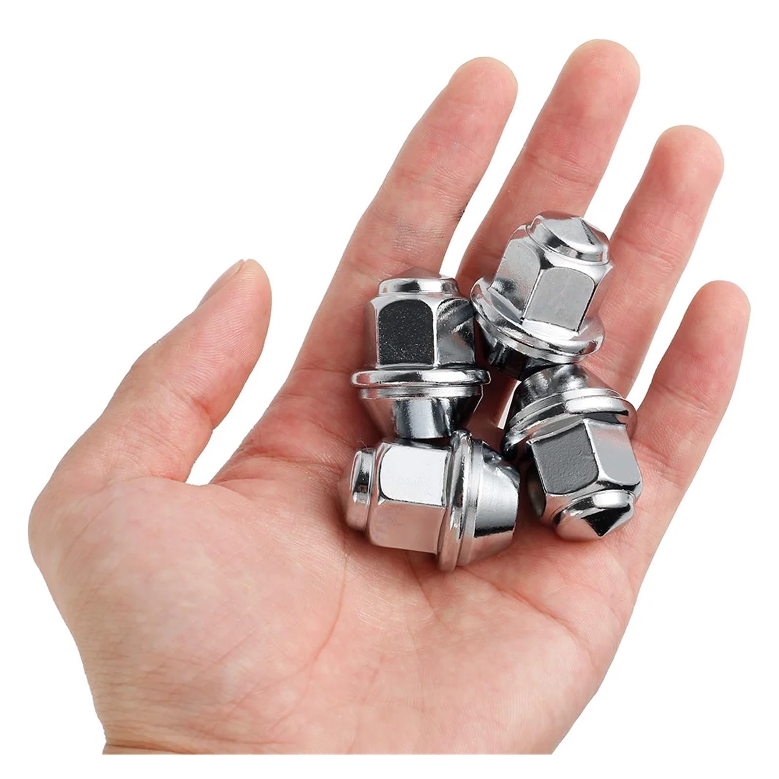 20 sztuk nakrętki do kół do kół M12x1,5 19mm nakrętki sześciokątne do kół 60 stopni Taper nakrętki ze stali węglowej wymiana OEM 1678260