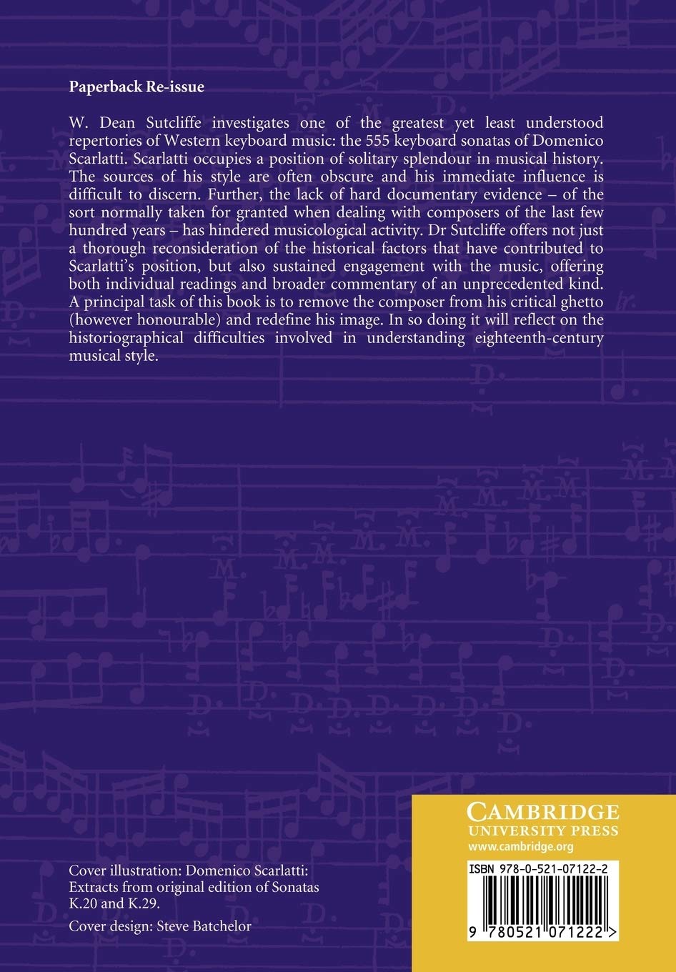 The Keyboard Sonatas of Domenico Scarlatti and Eighteenth-Century Musical Style