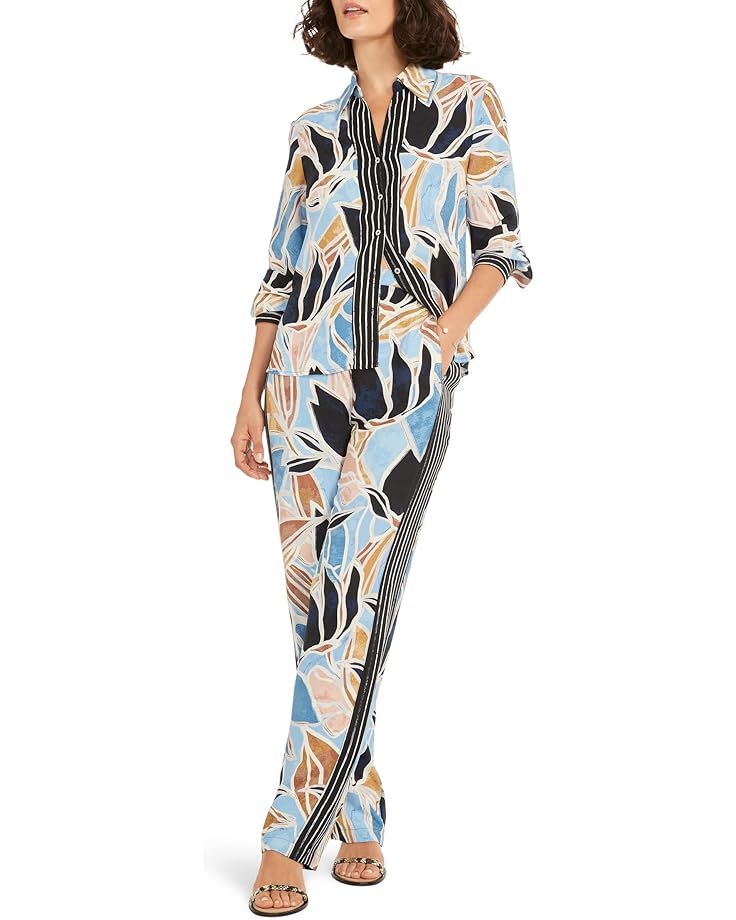 NIC+ZOE Petite Sapphire Shades Shirt - Main View