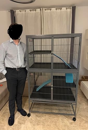 MidWest Deluxe Ferret Nation Double Unit Ferret Cage (Model 182