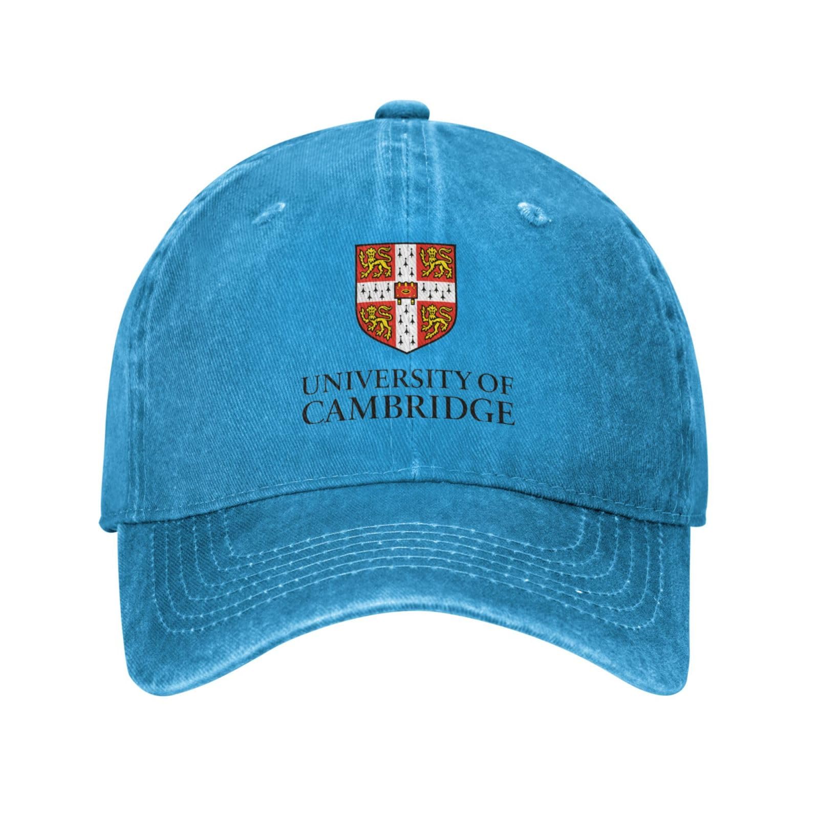 Cambridge University Logo Hat Adult Adjustable Classic Washed Casquette Cap Hat Baseball Cap for Man Woman