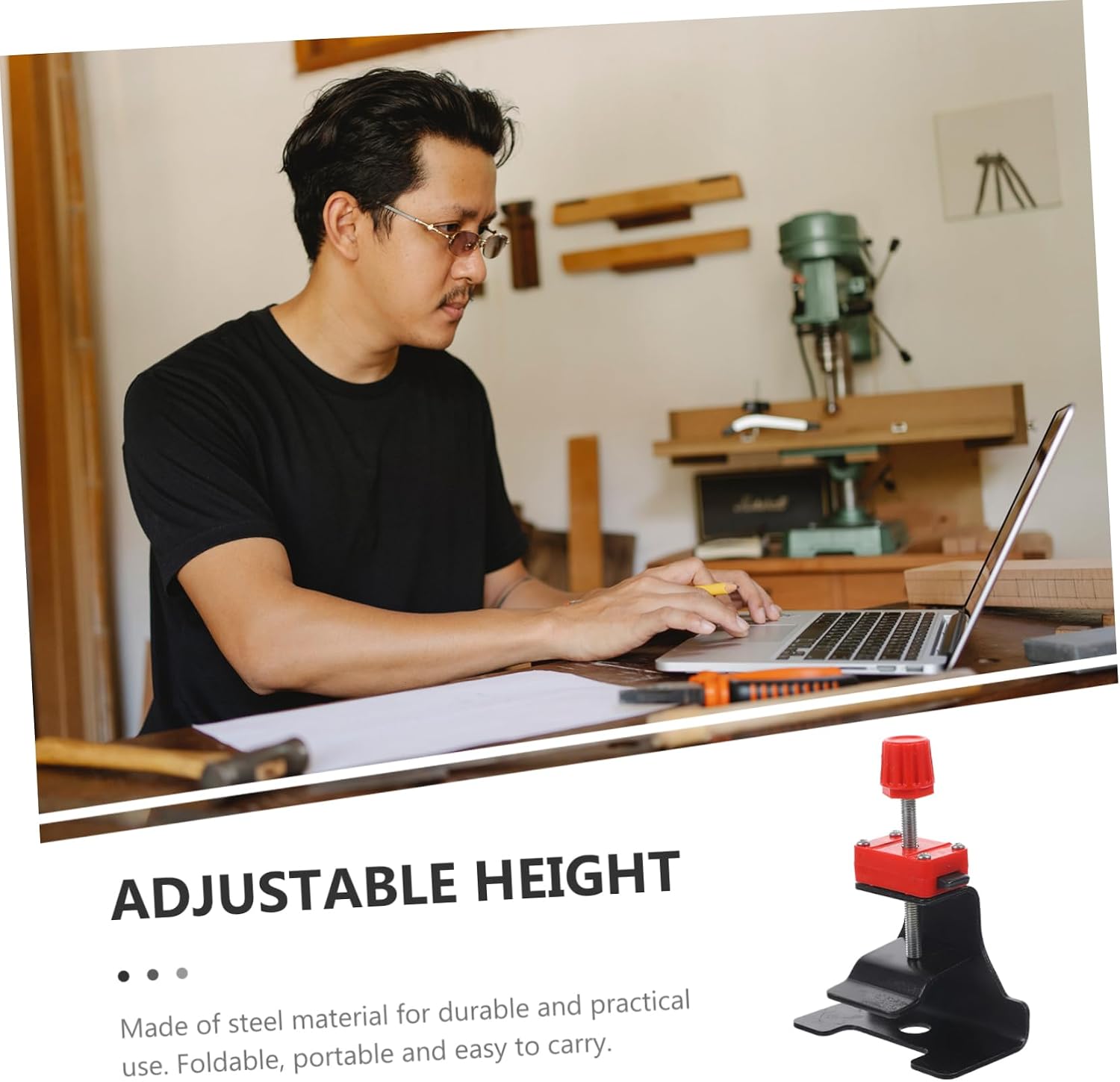 IMIKEYA Tile Height Adjuster Tiling Tool Tile Riser Foldable and Portable Strong Load Capacity