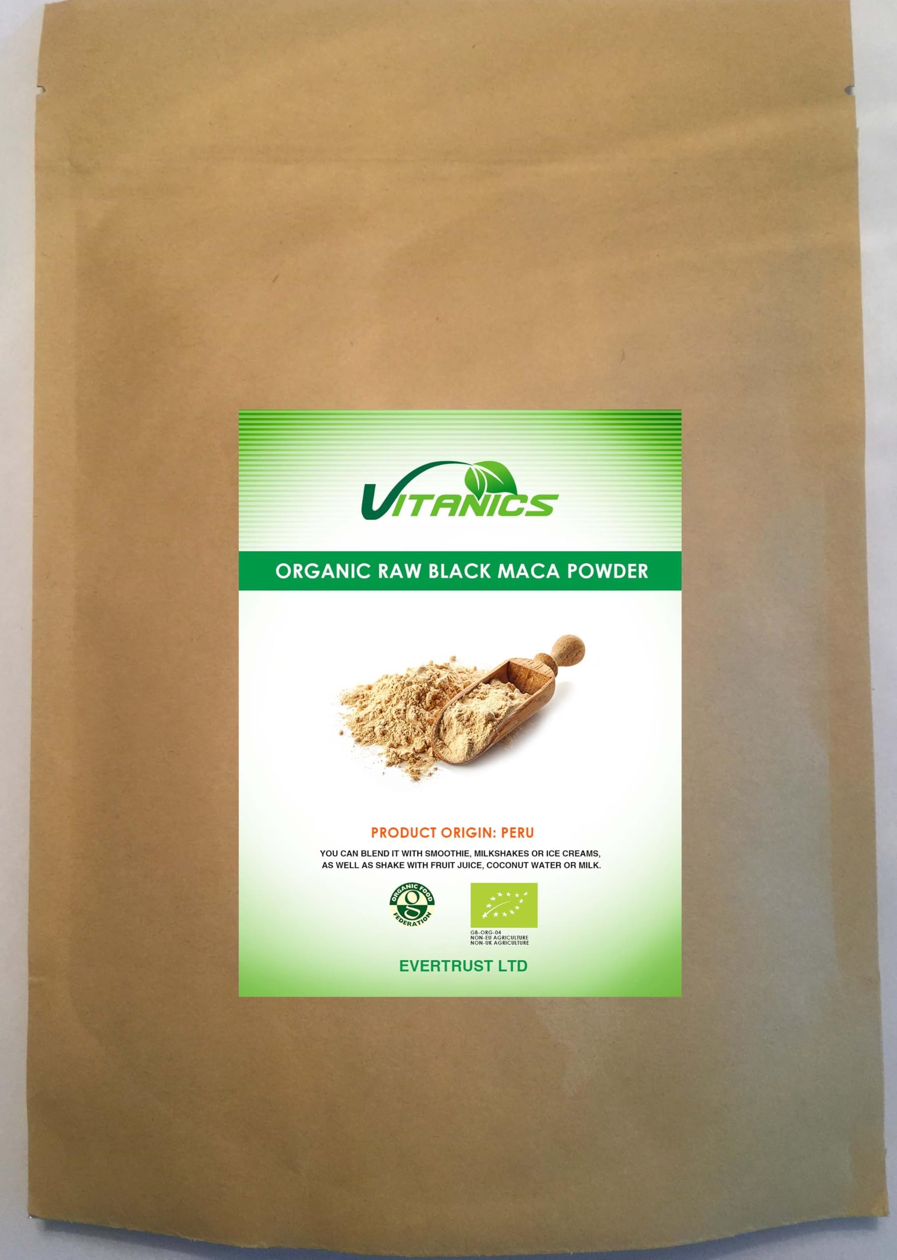 Organic Black Maca Powder (150g)