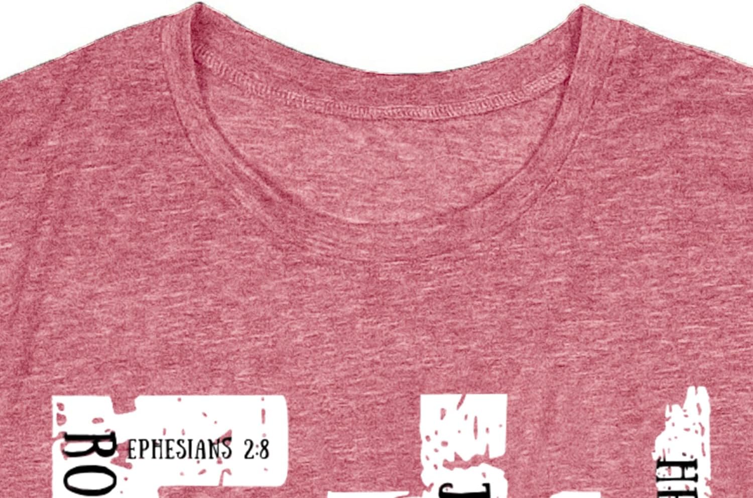 Womens Faith Shirts Christian Cross T-Shirts Bible Verse Blessed Letter Printed Tees Inspirational Tops - Image 5