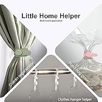 Vista 6 de 30 piezas de bridas de silicona Nearockle para agrupar auriculares, cargador de teléfono, cables de computadora, organizador de cables reutilizable