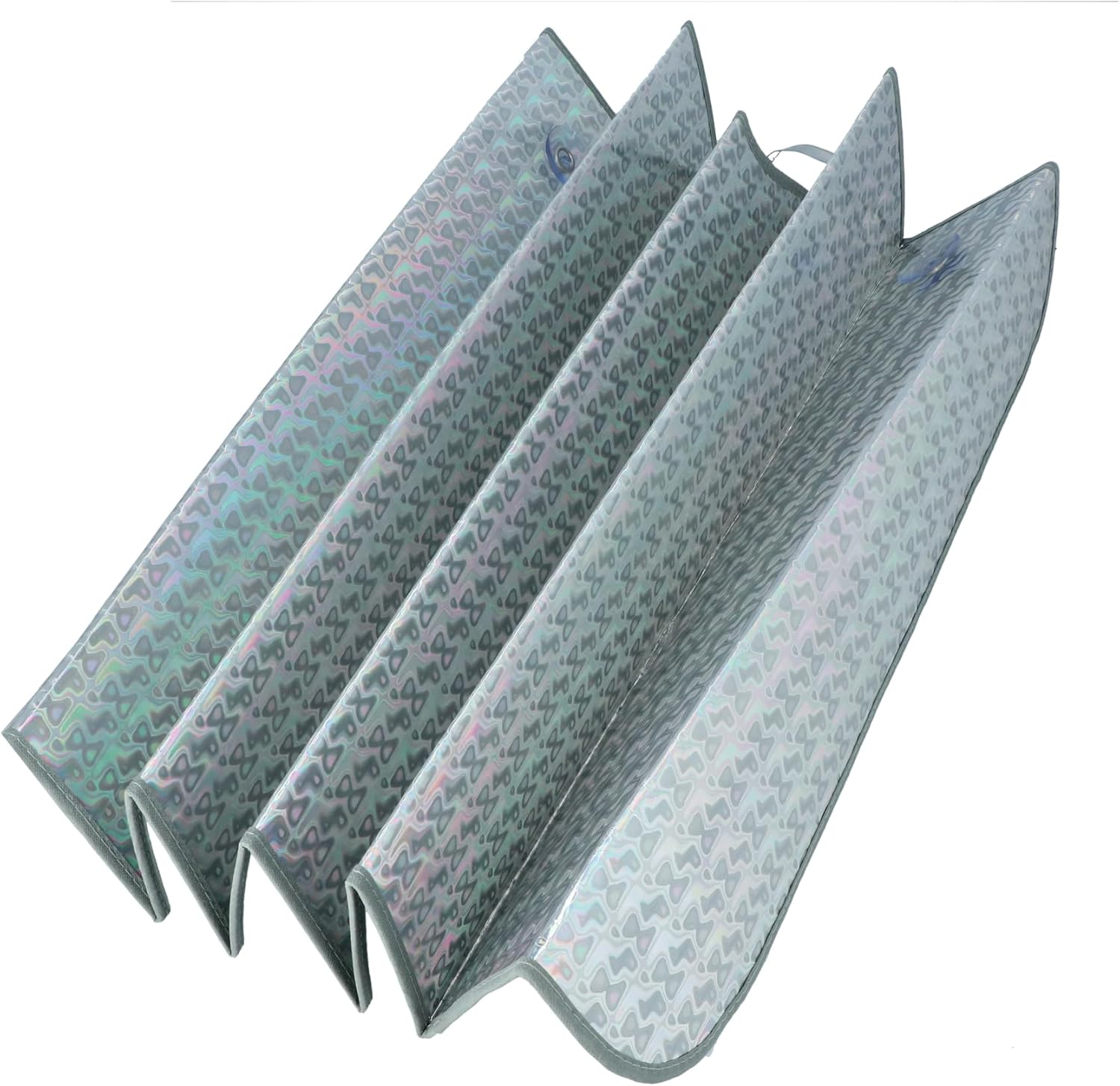 Carpoint 2610055 Sunshade Aluminium Foldable Front Screen 145 x 60 cm