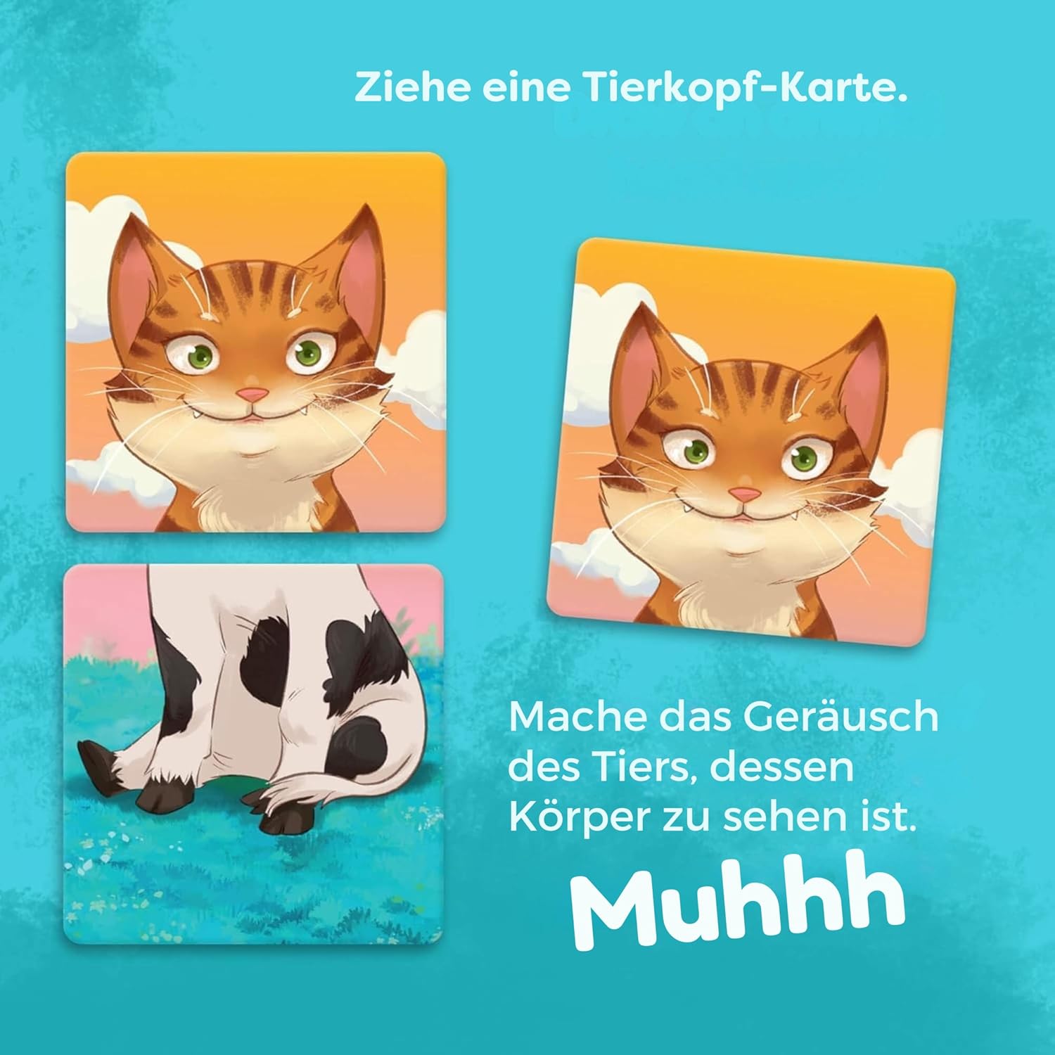 HABA Mixalotl 2012234001 - Fun Guessing Game for Children from 4 Years - Recognize Animals, Combine Cards and Reproduce Sounds